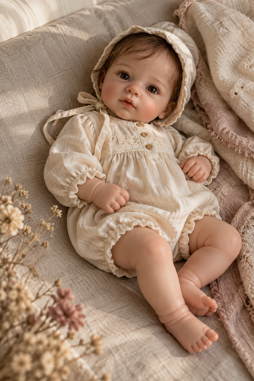 AI-generated MINSHI REBORN brand concept, not an actual product photograph