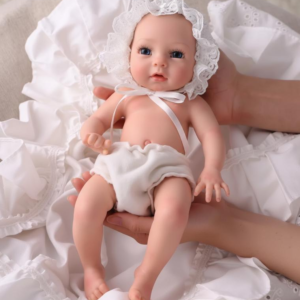CiCi – 13 Inch Realistic Silicone Reborn Baby Girl Doll | Open Eyes