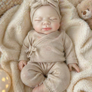 Fairy Pascale – 10 Inch Realistic Silicone Reborn Baby Girl Doll | Open Eyes & Closed Eyes