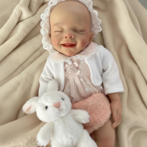 Fairy April – 12 Inch Realistic Silicone Reborn Baby Girl Doll | Closed Eyes
