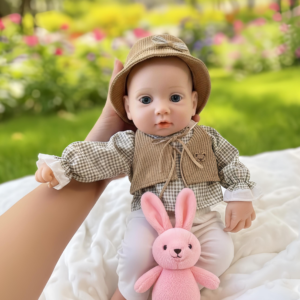 Fairy Celestine – 12 Inch Realistic Silicone Reborn Baby Girl Doll | Open Eyes