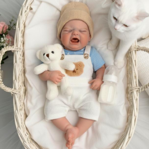 Fairy Maria – 12 Inch Realistic Silicone Reborn Baby Girl Doll | Closed Eyes