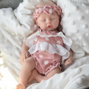 Fairy Meadow – 12 Inch Realistic Silicone Reborn Baby Girl Doll | Closed Eyes