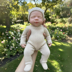 Fairy Pascale – 12 Inch Realistic Silicone Reborn Baby Girl Doll | Closed Eyes