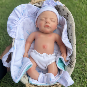Fairy Sammy – 12 Inch Realistic Silicone Reborn Baby Girl Doll | Closed Eyes
