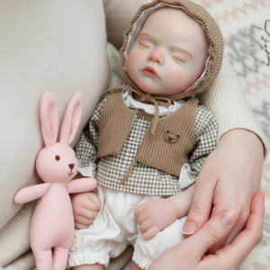 Fairy Sammy – 13 Inch Realistic Silicone Reborn Baby Girl Doll | Closed Eyes