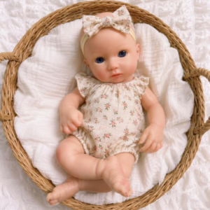 Fairy Lily – 10 Inch Realistic Silicone Reborn Baby Girl Doll | Open Eyes