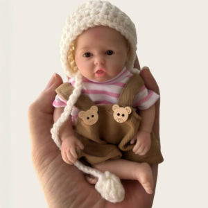 Erin Eif – 6 Inch Realistic Mini Reborn Baby Girl Doll | Open Eyes