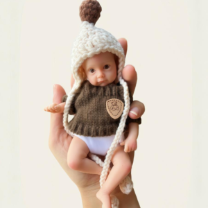 Fairy Maggie – 6 Inch Realistic Silicone Reborn Baby Girl Doll | Open Eyes