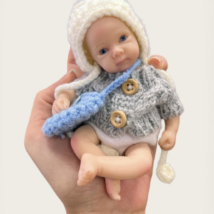 Fairy Maggie – 6 Inch Realistic Silicone Reborn Baby Girl Doll | Collectible Doll